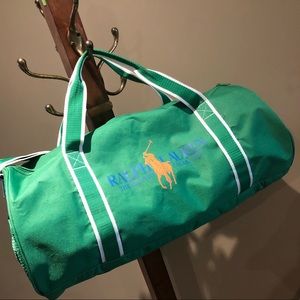 PRL PONY NYLON DUFFLE